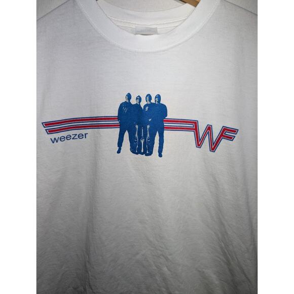 Weezer X Kermit Muppets 2002 Keep Fishin' Tour T Shirt Tee Sz L Anvil Indie Rock - Picture 2 of 6